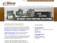 Tablet Screenshot of jlbecker.com